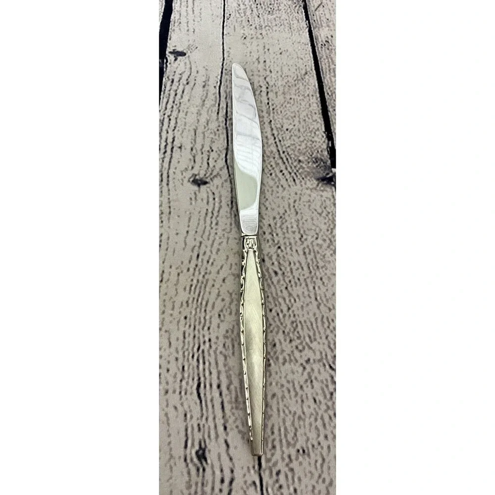 Oneida Community Venetia MCM Dinner‎ Knives Stainless Flatware Lot Set Of 4